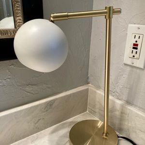 Gold Modern Desk Table Lamp